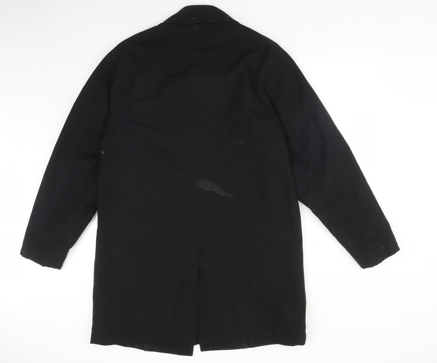 BUTLER & WEBB Womens Black   Trench Coat Coat Size S