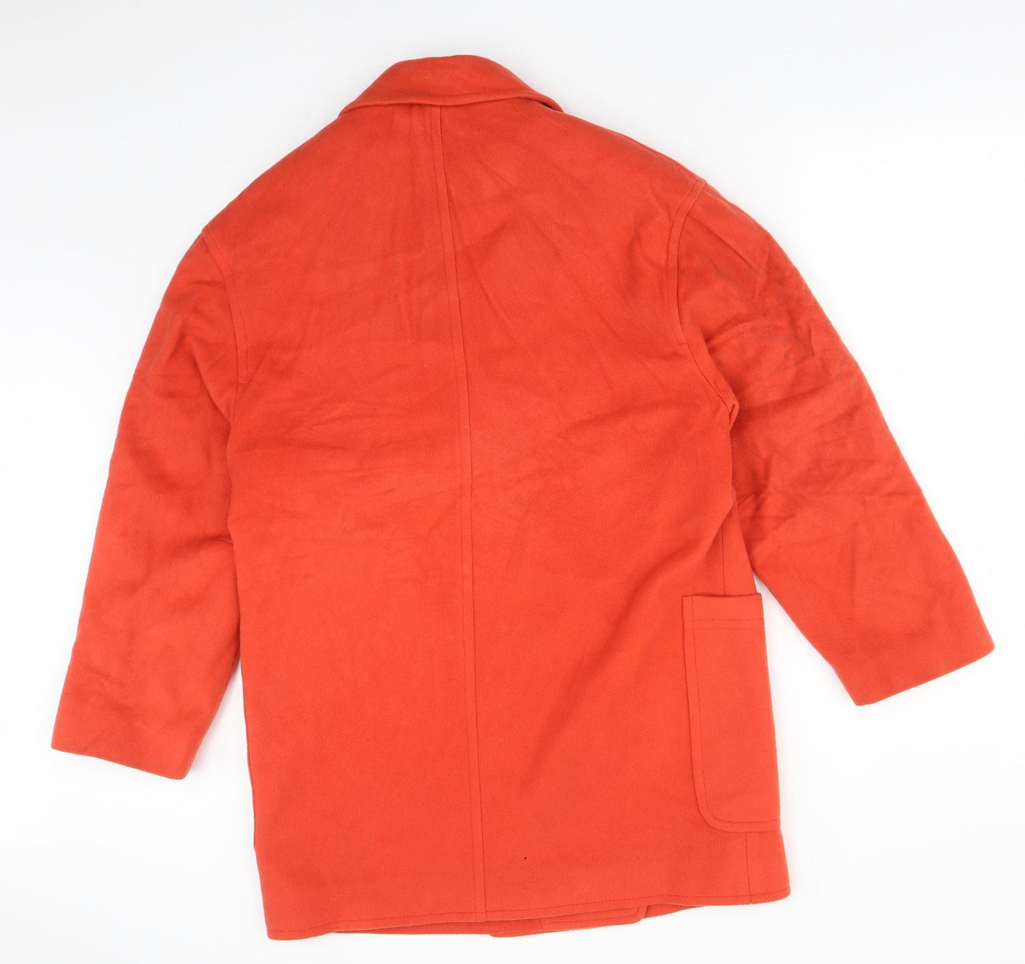 Austin Reed Womens Orange   Trench Coat Coat Size 10