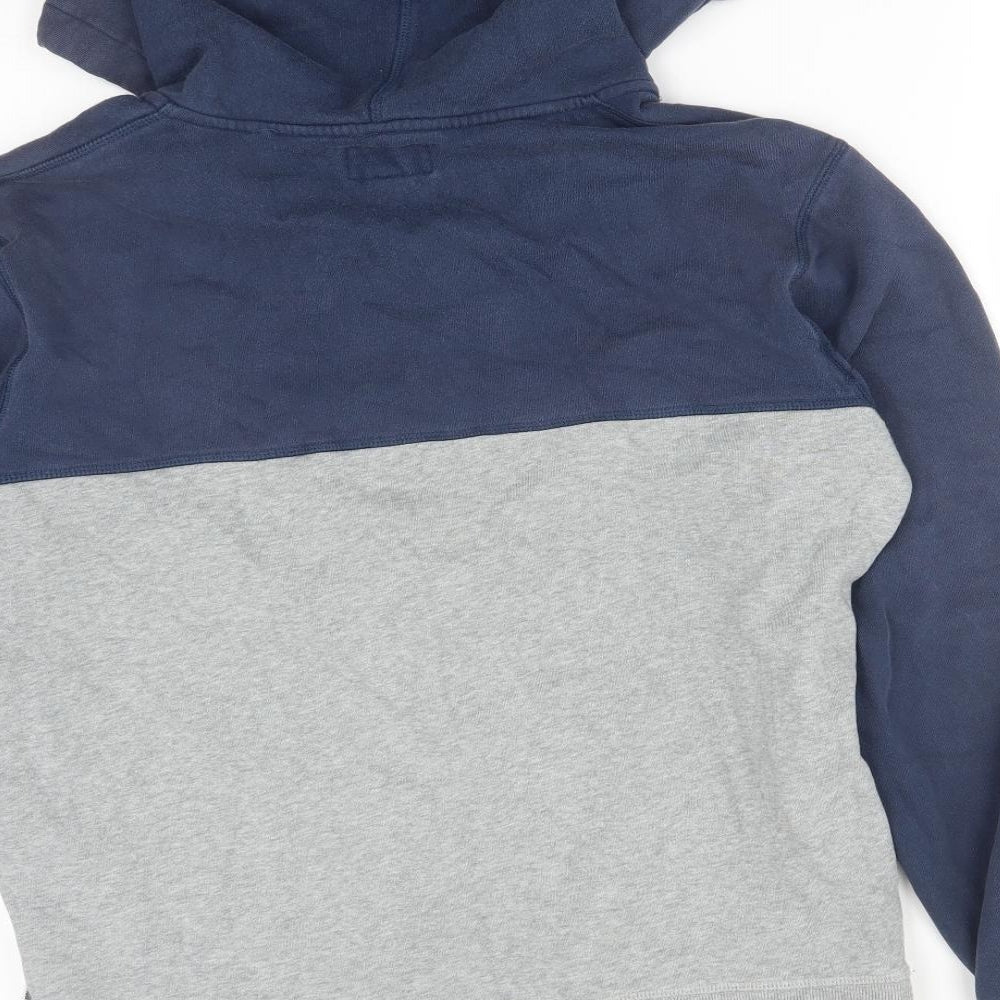 Converse Mens Multicoloured  Cotton Full Zip Hoodie Size M