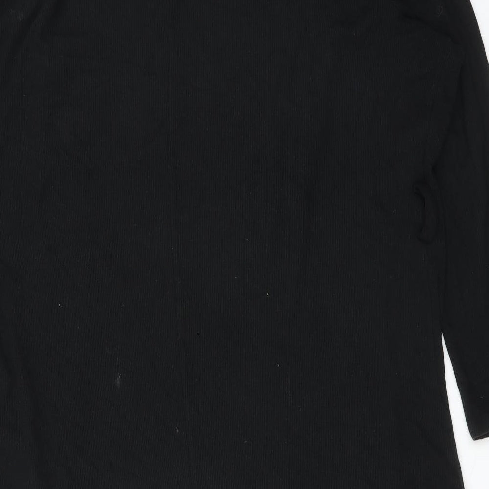 CAPSULE Womens Black   Cotton Cardigan Jumper Size 22