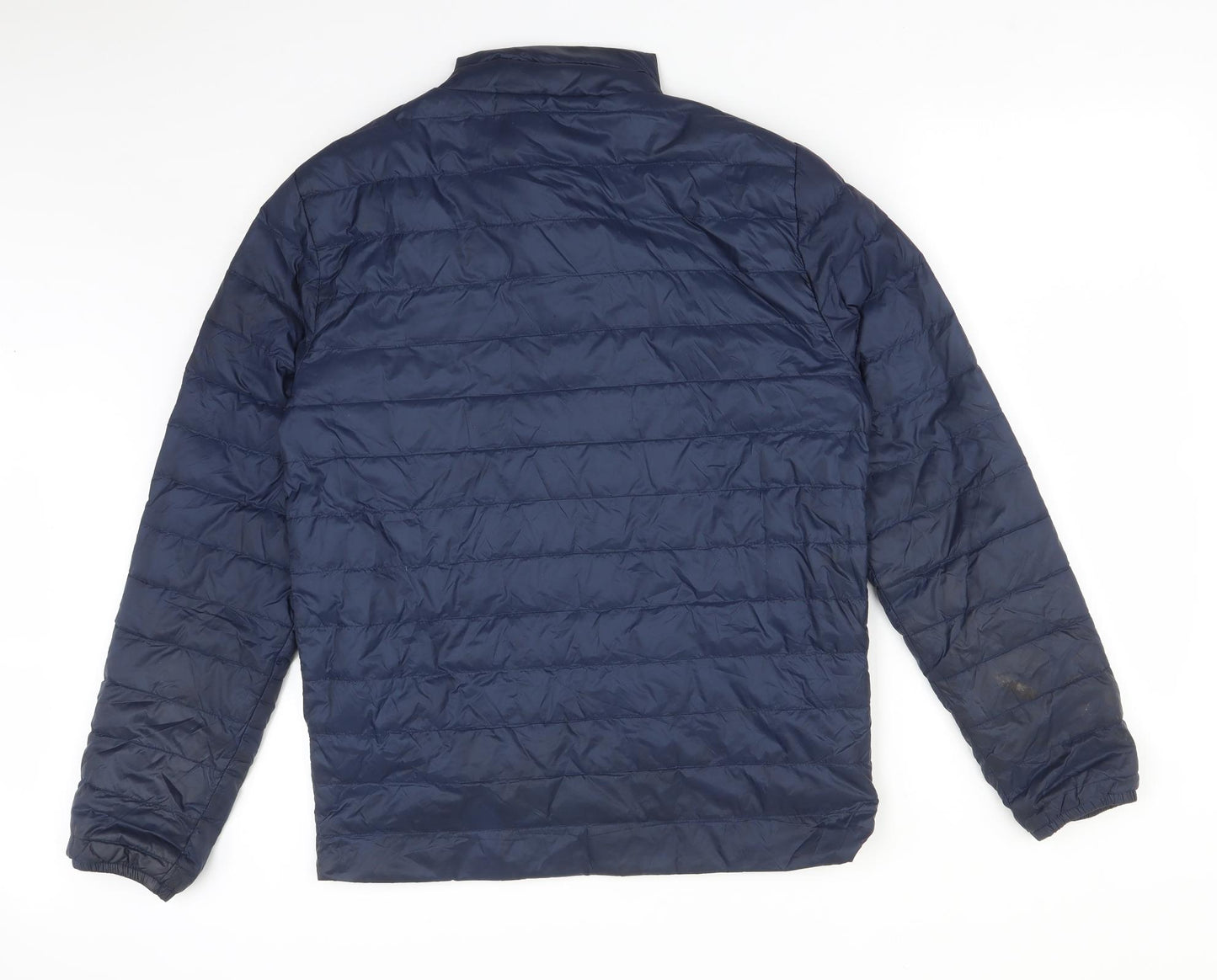 Jack Wills Mens Blue   Overcoat Coat Size S