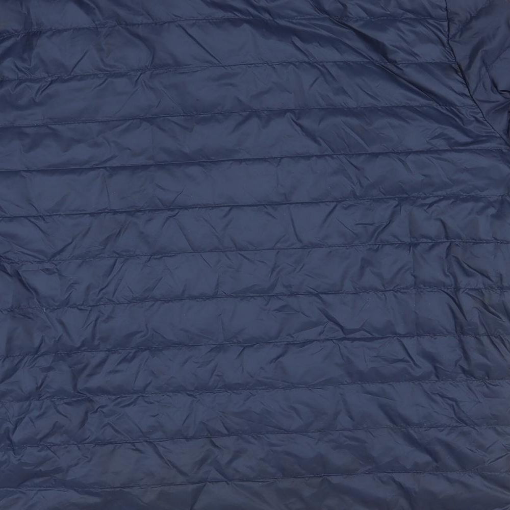 Jack Wills Mens Blue   Overcoat Coat Size S