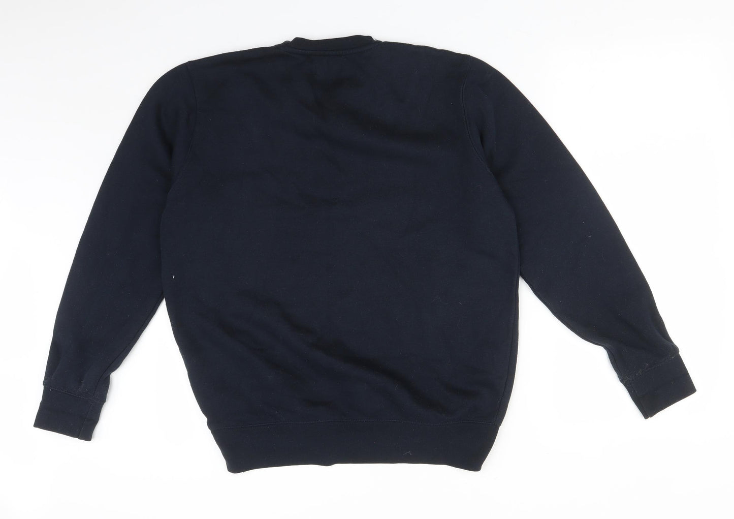 PRETTYLITTLETHING Womens Blue  Polyester Pullover Sweatshirt Size S   - BROOKLYN