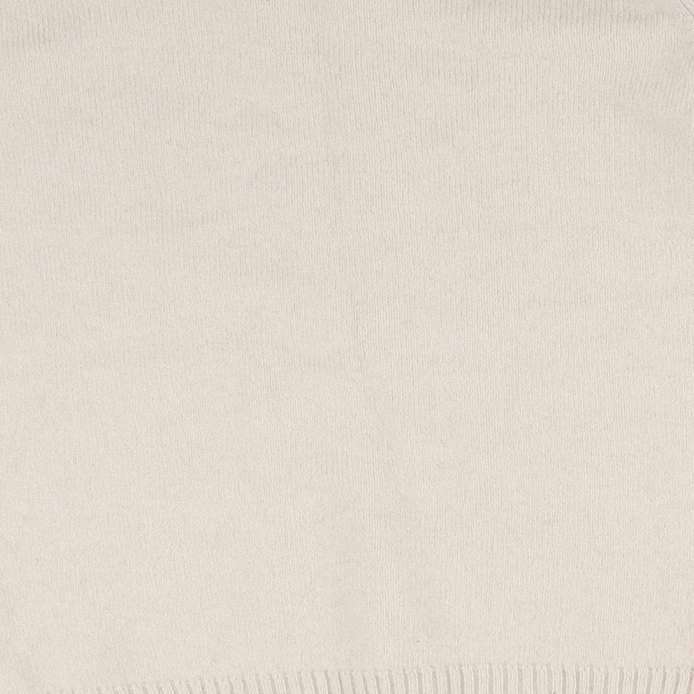 ISLE Womens Beige  Acrylic Pullover Sweatshirt Size L