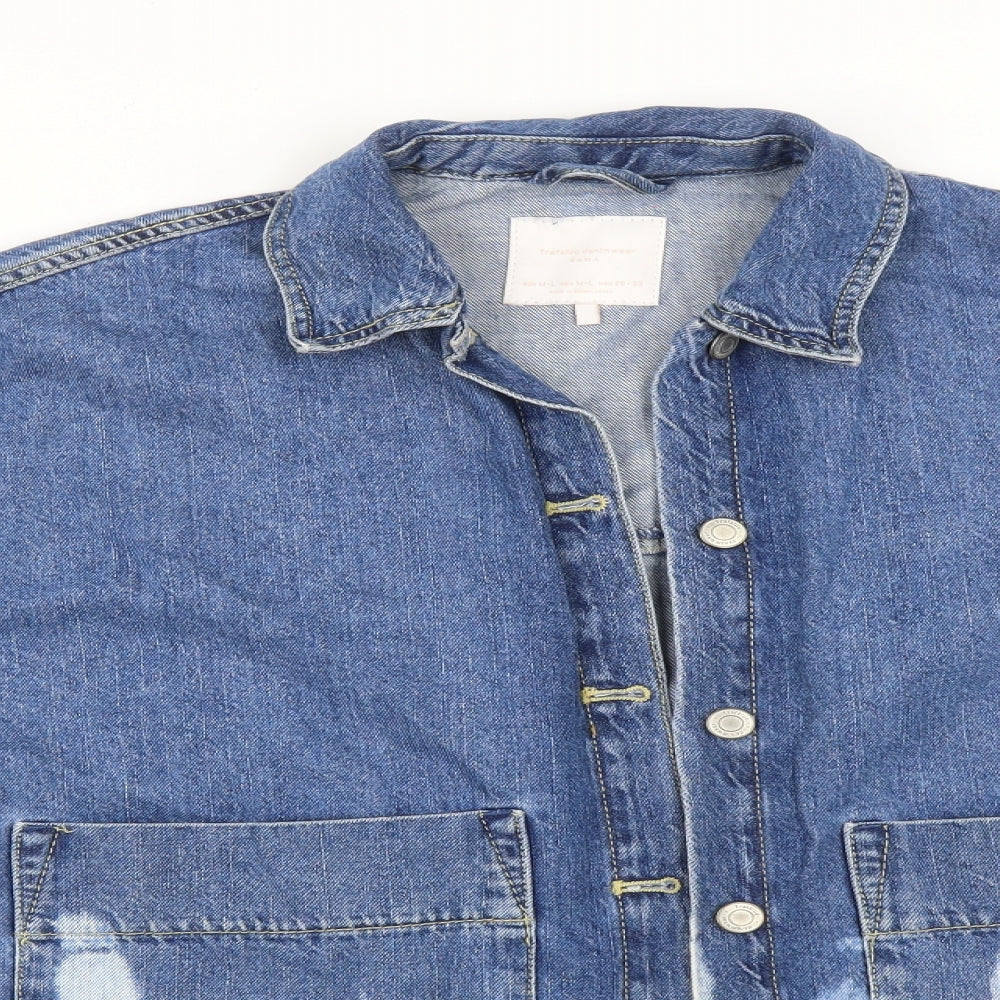 Zara Womens Blue   Jacket  Size L