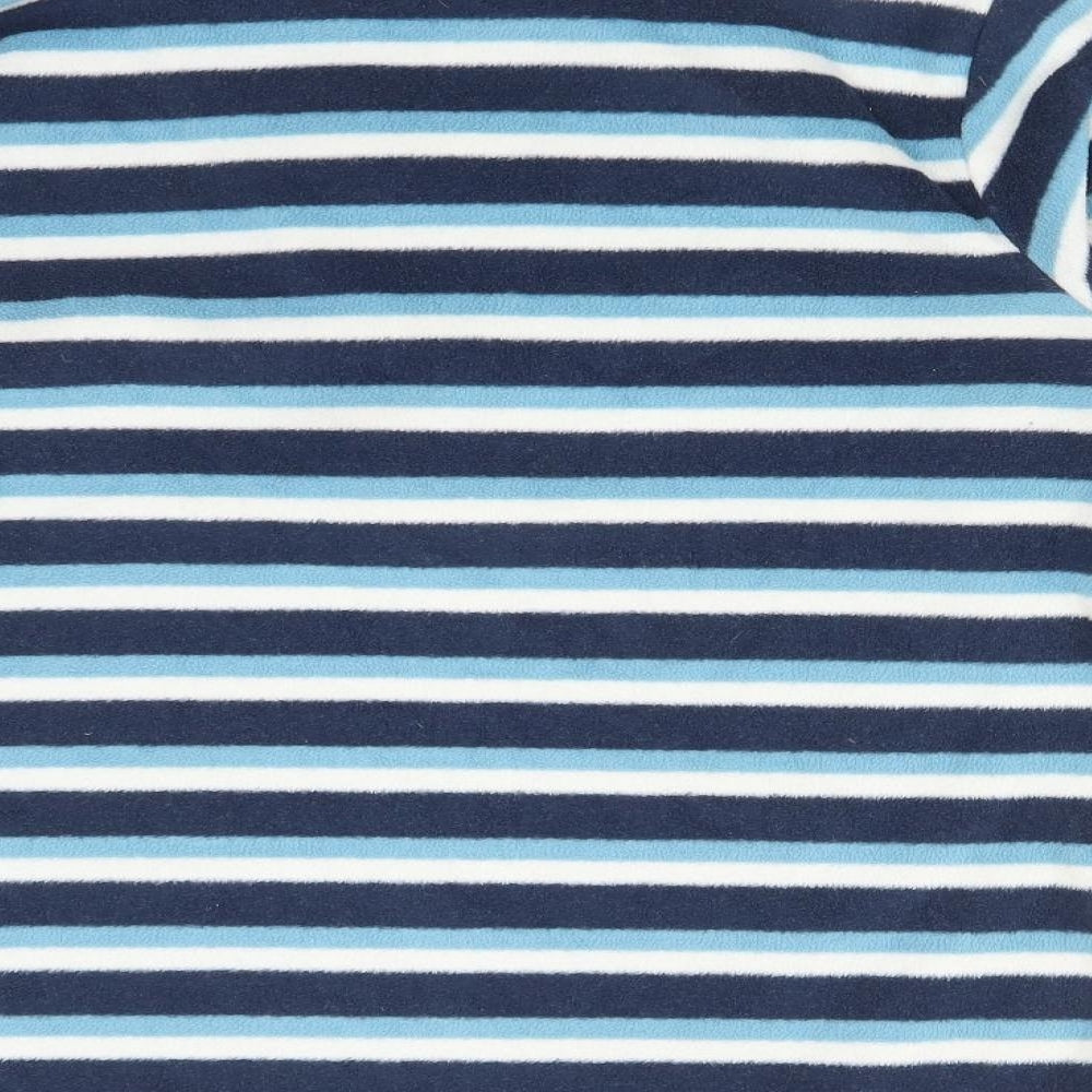 Craghoppers Womens Multicoloured High Neck Striped Polyester Pullover Jumper Size 12