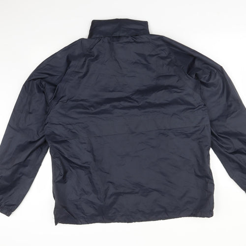 RESULT CORE Mens Blue   Overcoat Coat Size M