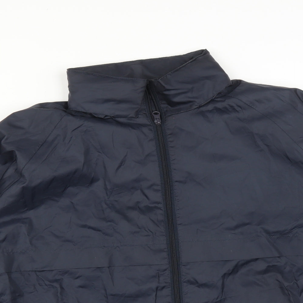 RESULT CORE Mens Blue   Overcoat Coat Size M