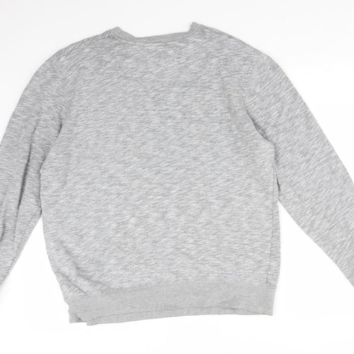 Officers Club Womens Grey   Pullover Sweatshirt Size L   - COMPTON LOS ANGELES DEPT 3810 STATE