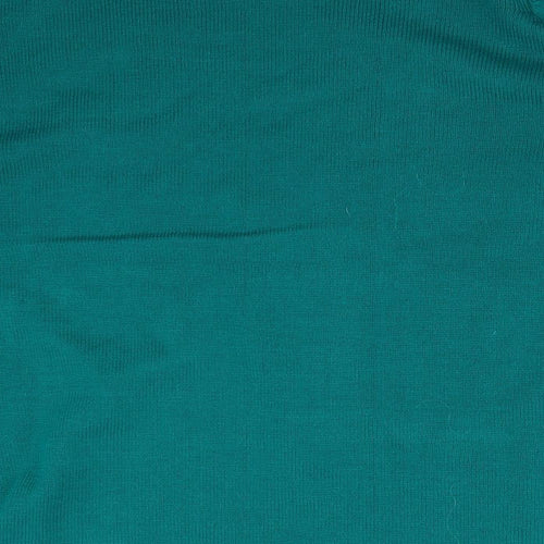 BEAU MONDE Womens Green  Acrylic Pullover Sweatshirt One Size