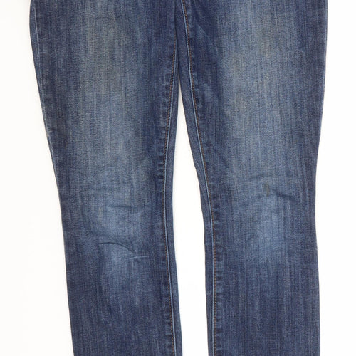 Gap Womens Blue  Cotton Skinny Jeans Size 26 in L30 in Regular