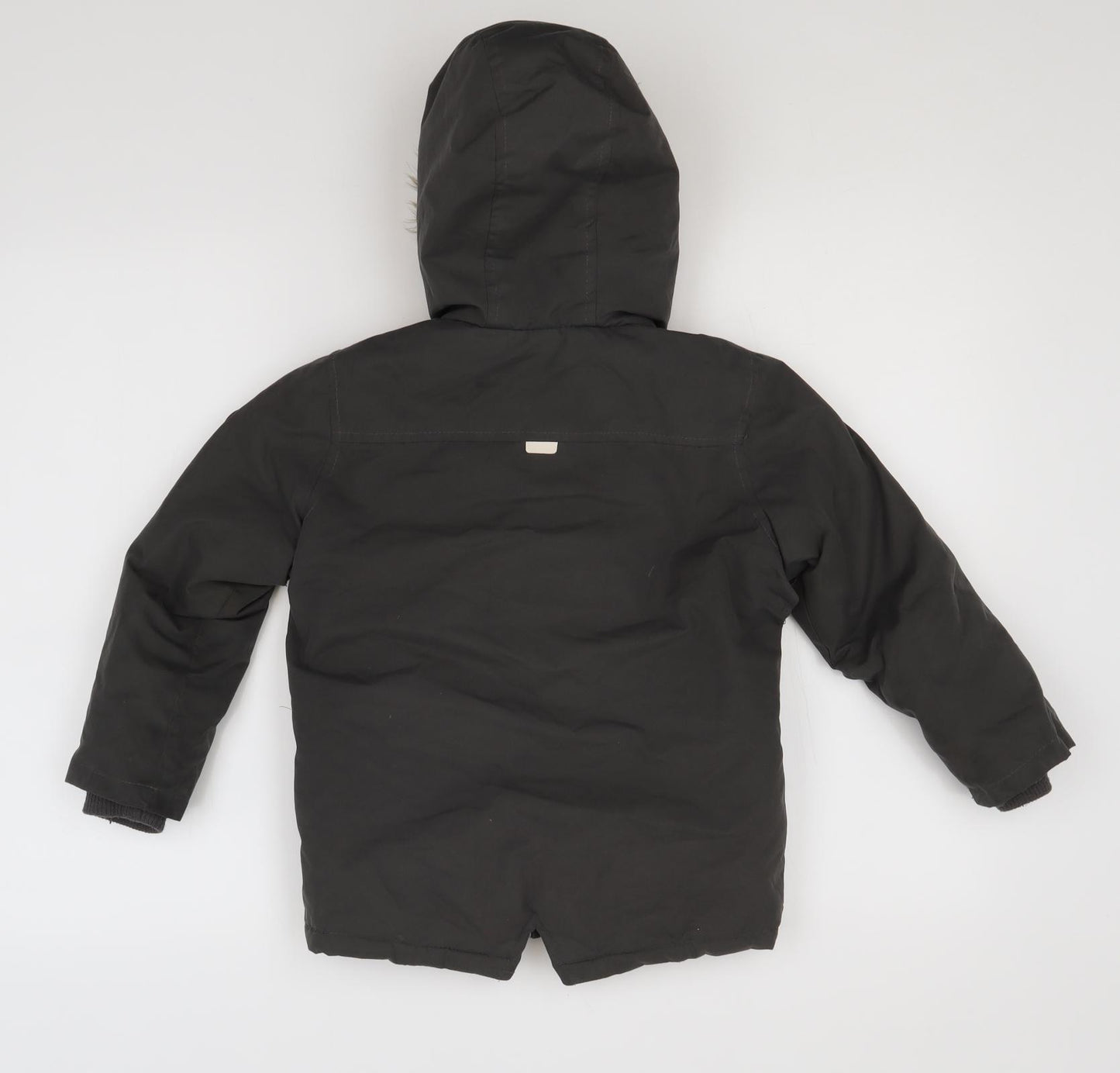 PEP&Co Boys Brown   Parka Jacket Size 6-7 Years