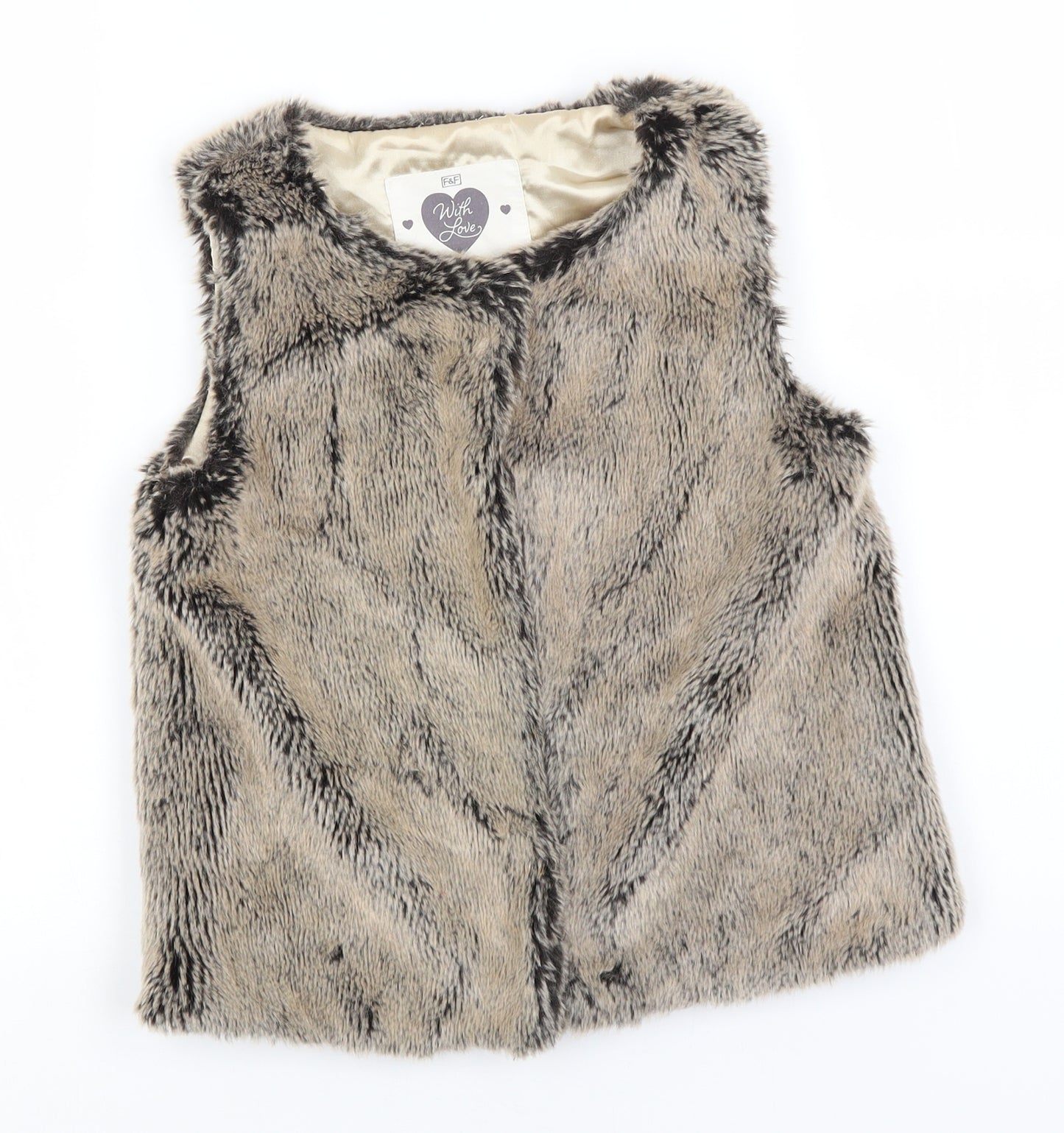 F&F Girls Brown   Jacket  Size 6-7 Years