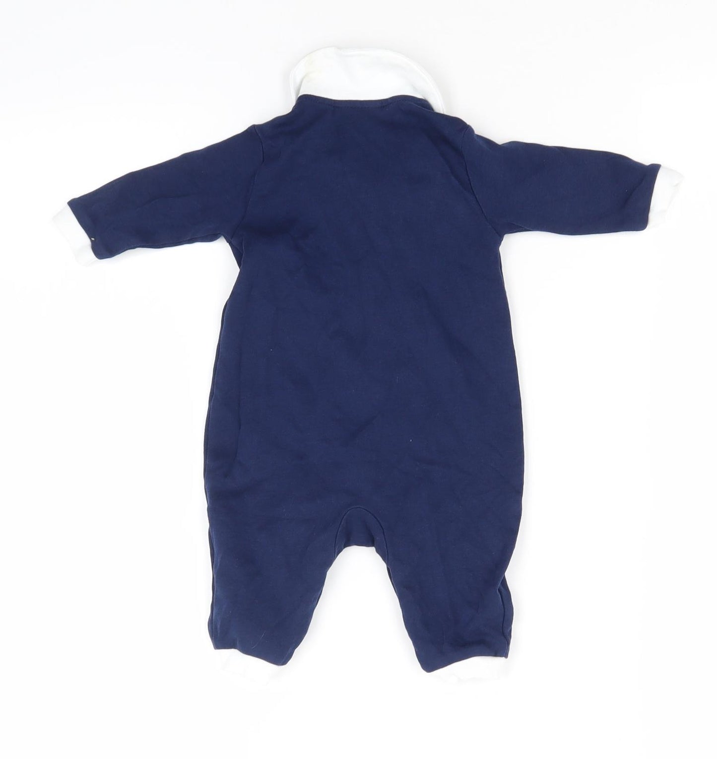 Peter Rabbit Baby Blue  Cotton Babygrow One-Piece Size 0-3 Months