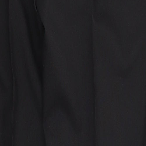 Matalan Mens Black  Polyester Trousers  Size 34 in L33 in Regular