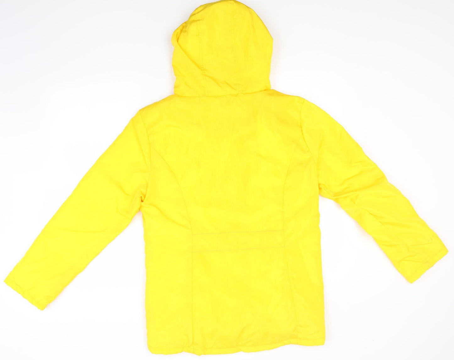 Preworn Womens Yellow   Rain Coat Coat Size XL