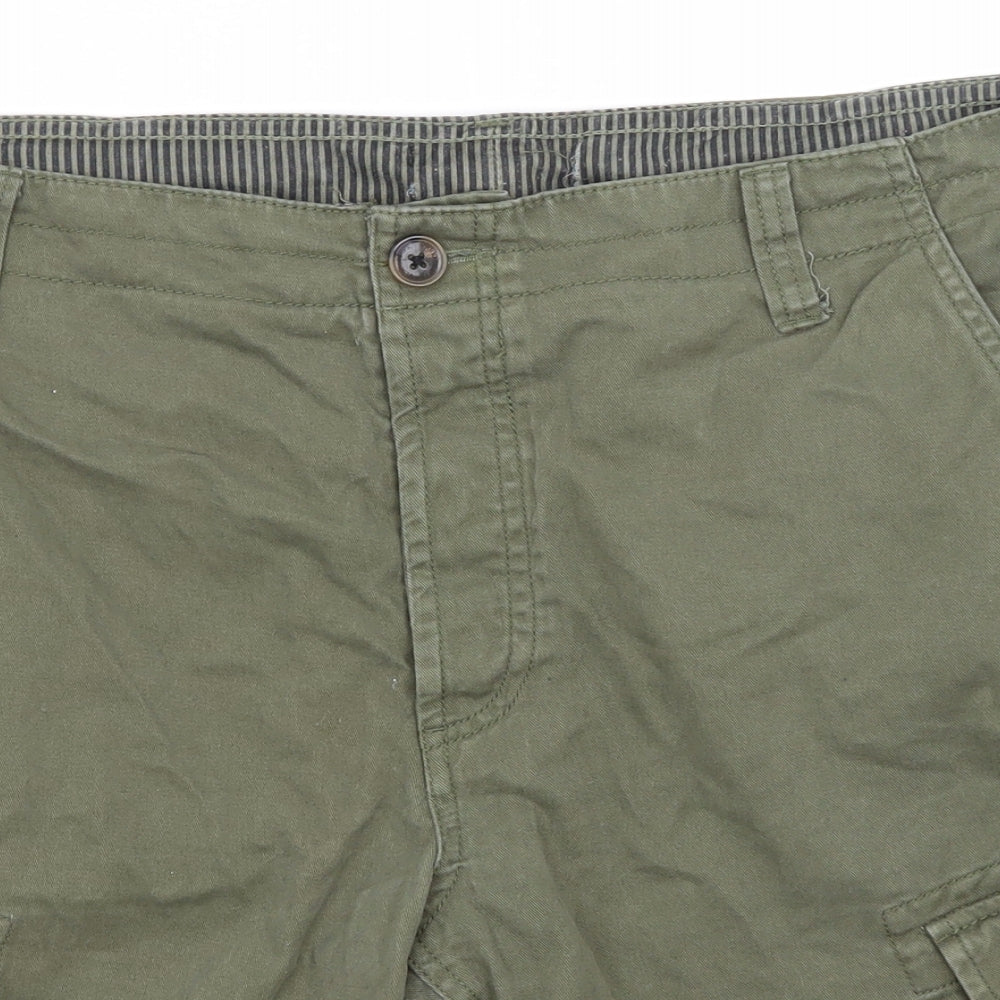 Preworn Mens Brown   Cargo Shorts  L8 in