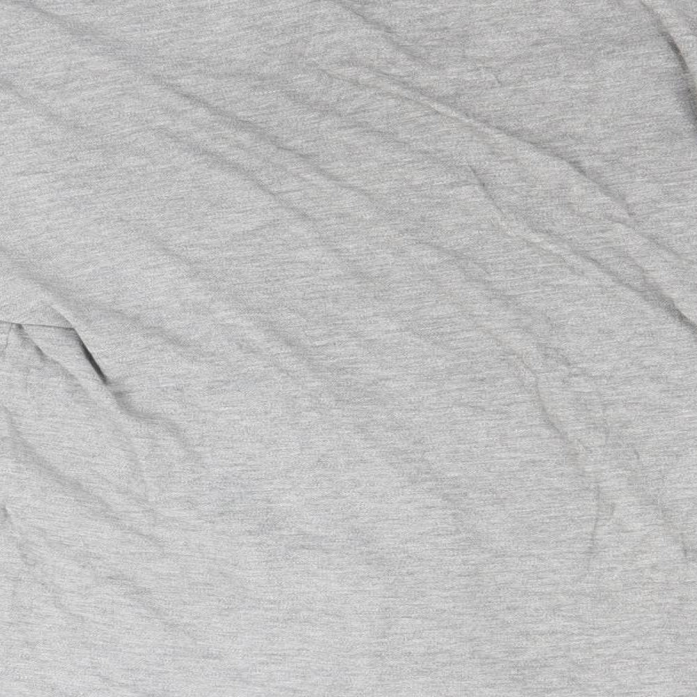 F&F Mens Grey  Cotton  Polo Size L Collared