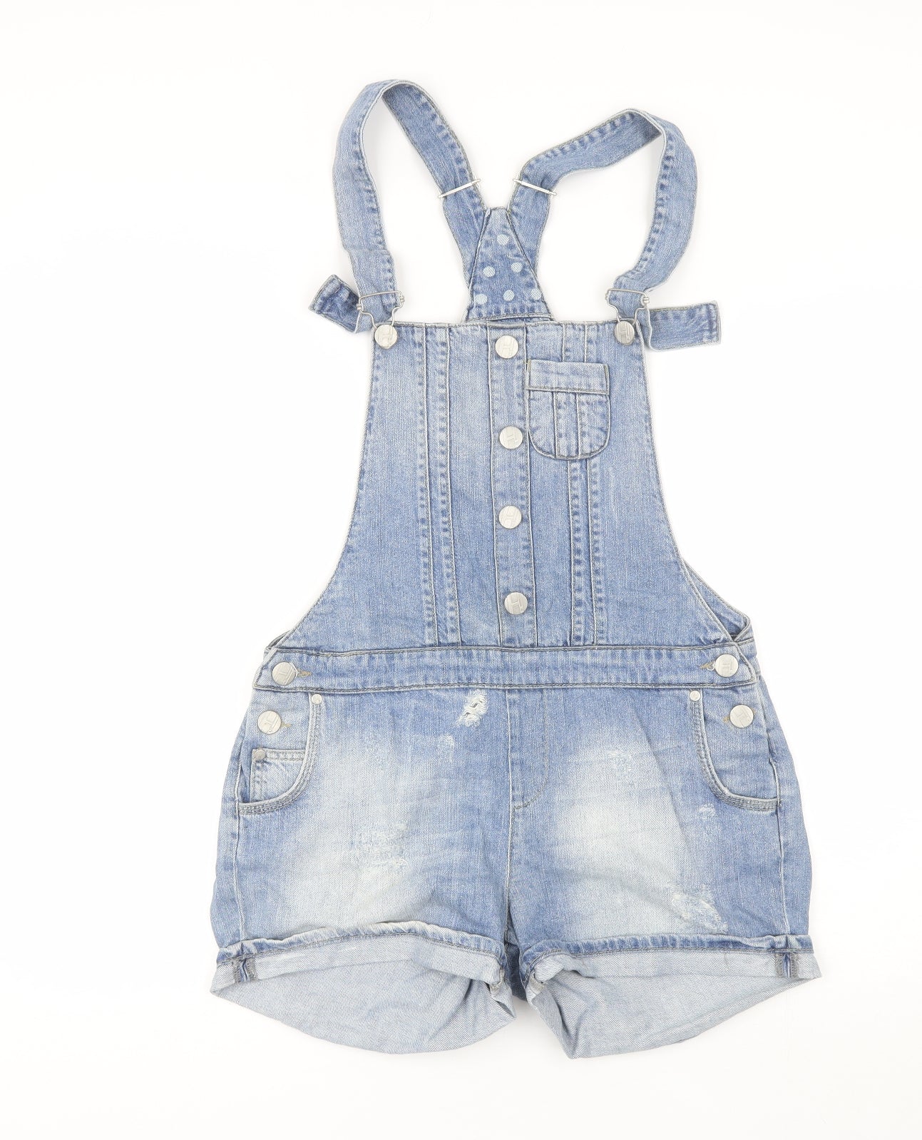 By Henry Holland Womens Blue  Cotton Dungaree One-Piece Size 10