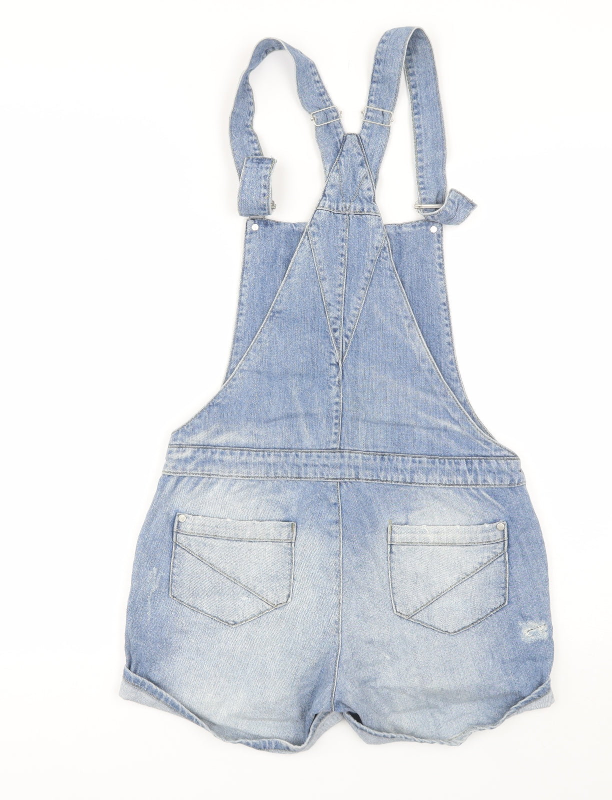 By Henry Holland Womens Blue  Cotton Dungaree One-Piece Size 10
