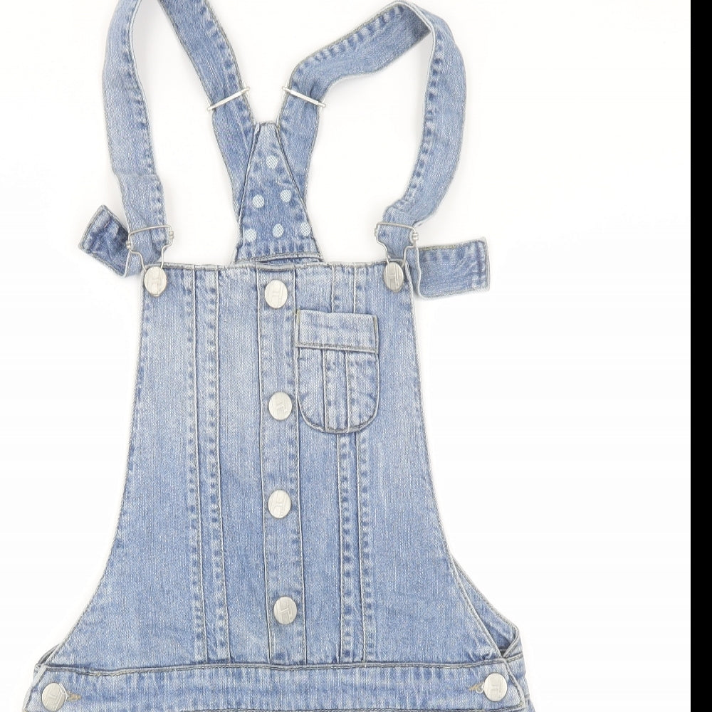 By Henry Holland Womens Blue  Cotton Dungaree One-Piece Size 10
