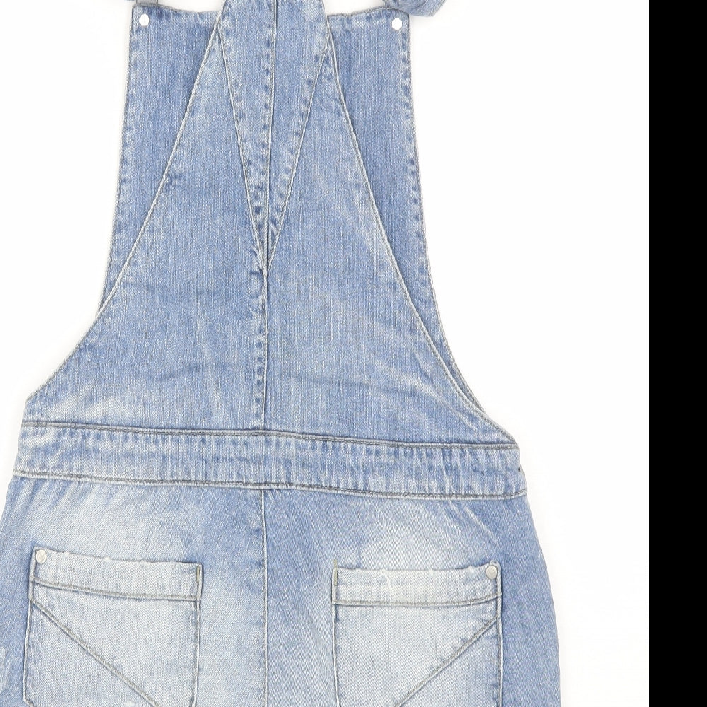 By Henry Holland Womens Blue  Cotton Dungaree One-Piece Size 10