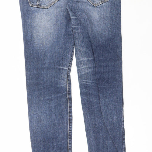 Yes Yes Womens Blue  Cotton Skinny Jeans Size 10 L25 in Regular