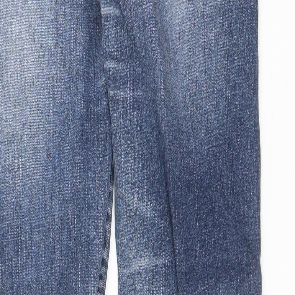 Yes Yes Womens Blue  Cotton Skinny Jeans Size 10 L25 in Regular