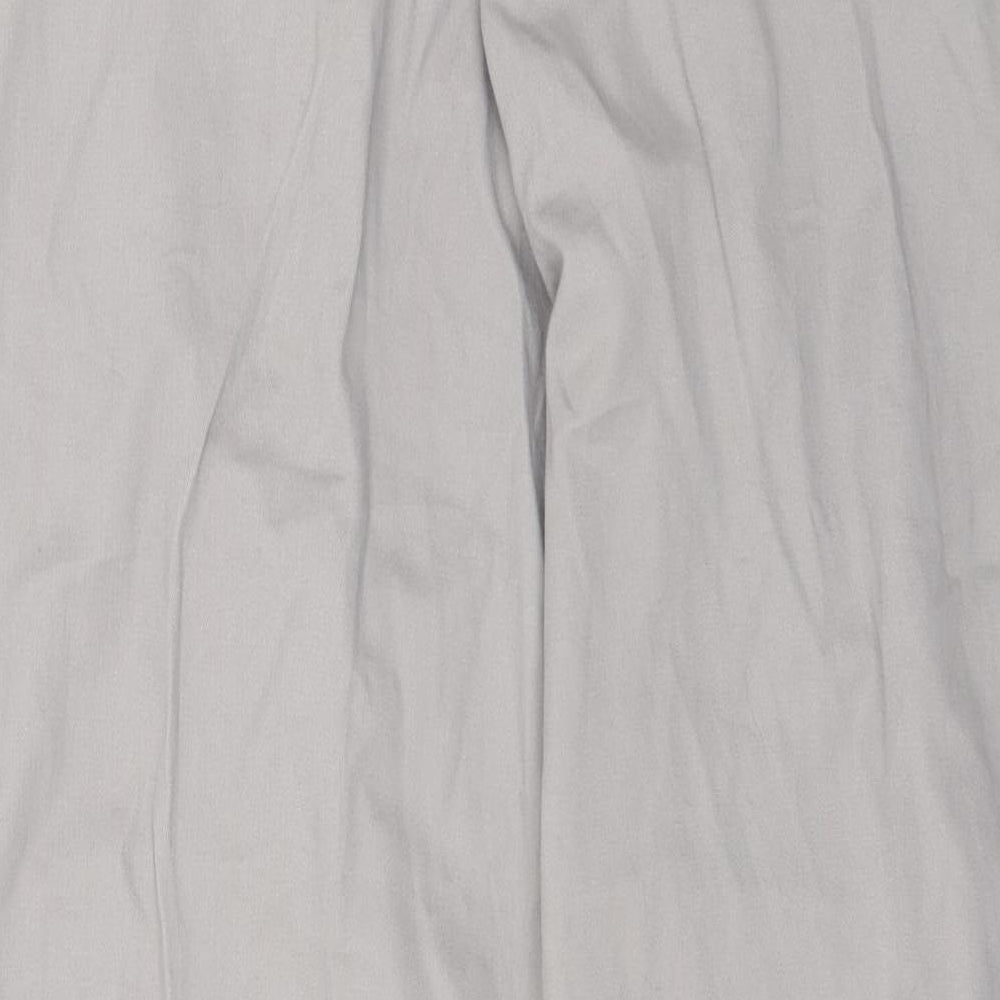 Easy Mens Grey  Cotton Trousers  Size 34 in L29 in Regular