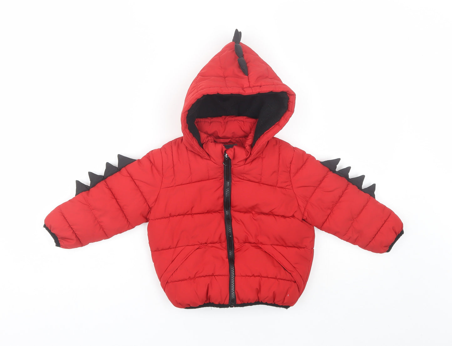 George Baby Red   Parka Jacket Size 12-18 Months