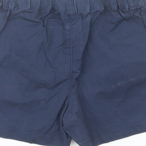 Primark Baby Blue  Cotton Cropped Trousers Size 18-24 Months