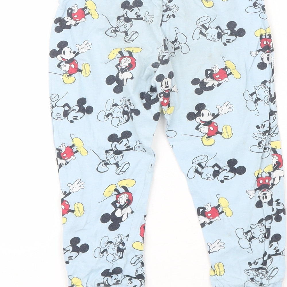 Primark Boys Blue  Cotton  Pyjama Pants Size 2-3 Years   - Mickey mouse