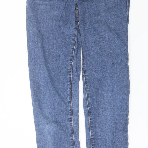 Denim Co Womens Blue  Cotton Skinny Jeans Size 10 L27 in Regular