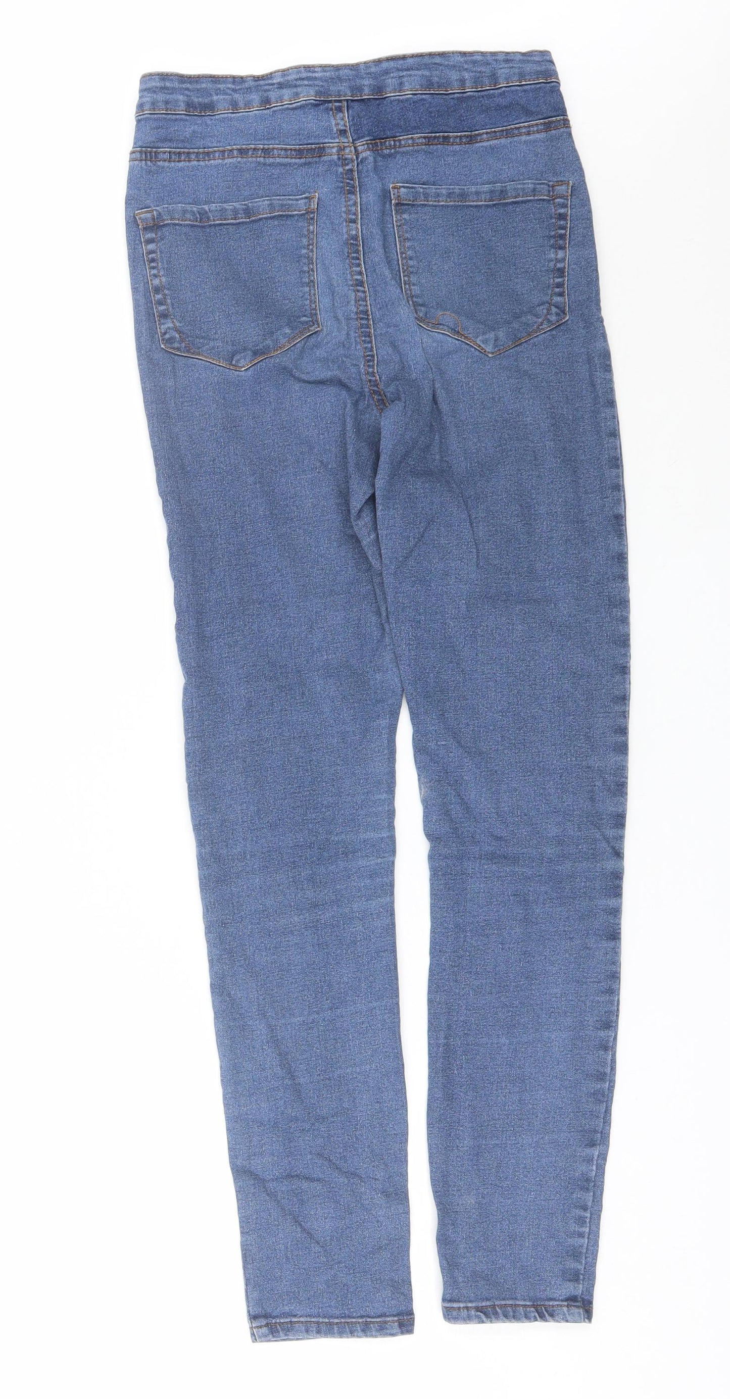 Denim Co Womens Blue  Cotton Skinny Jeans Size 10 L27 in Regular