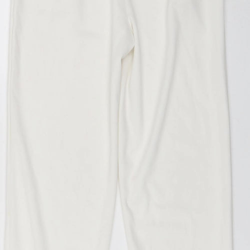 Cherry Koko Womens White  Polyester Bloomer Trousers Size M L20 in Regular