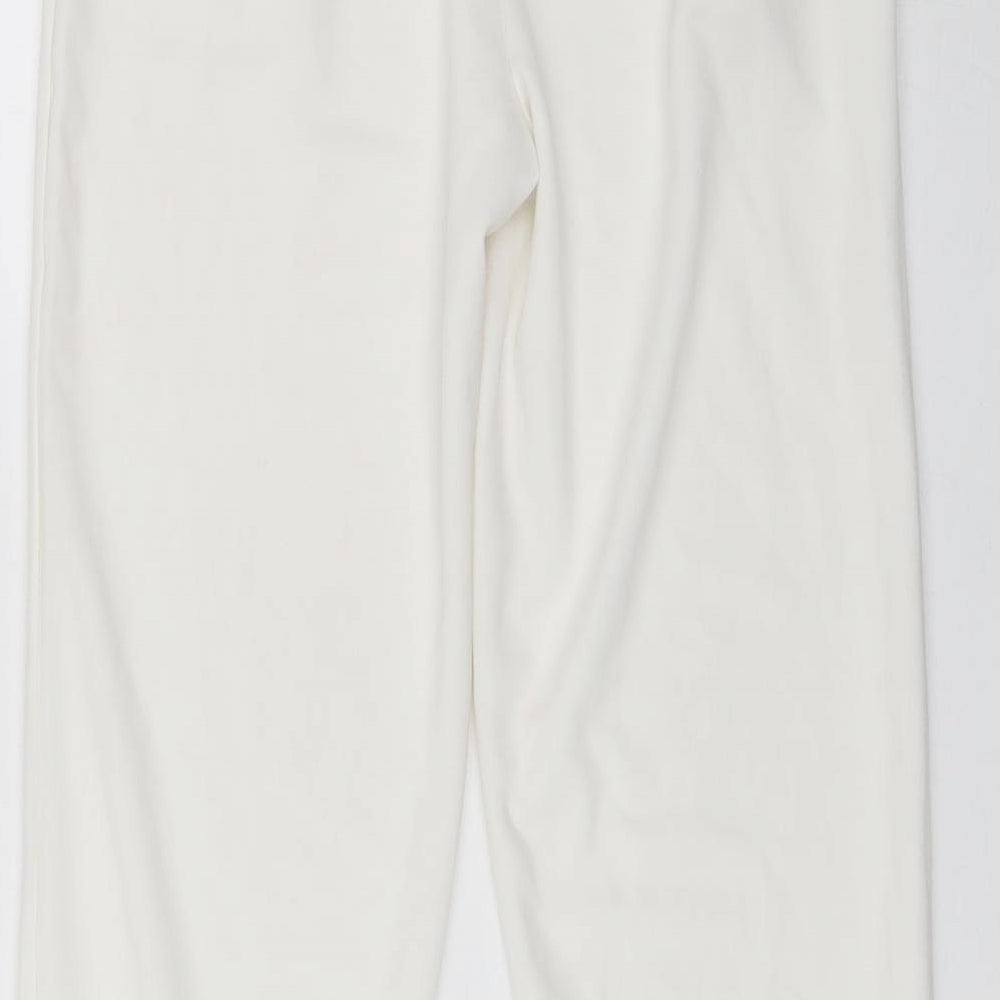 Cherry Koko Womens White  Polyester Bloomer Trousers Size M L20 in Regular