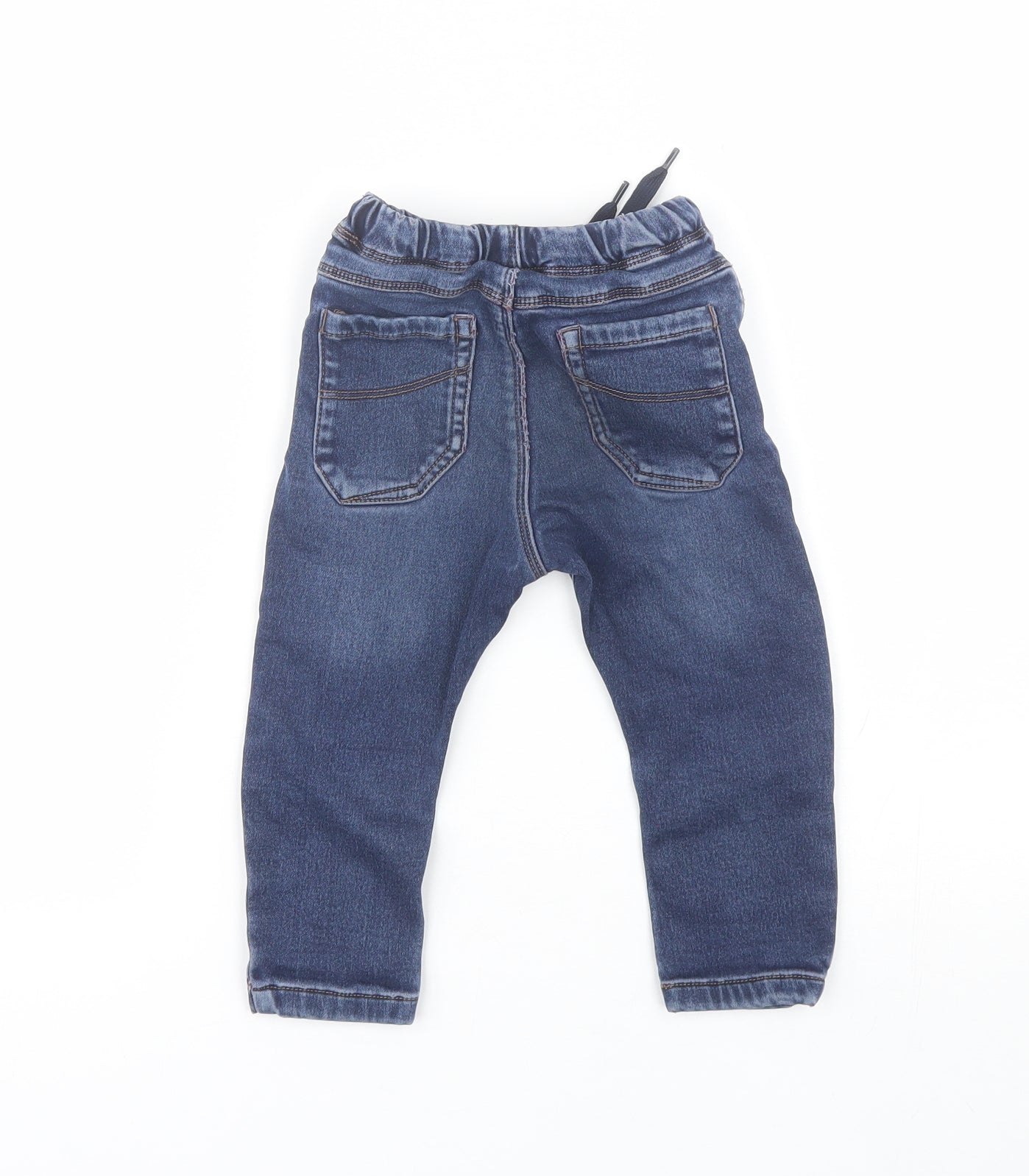 NEXT Baby Blue  Cotton Jogger Jeans Size 12-18 Months