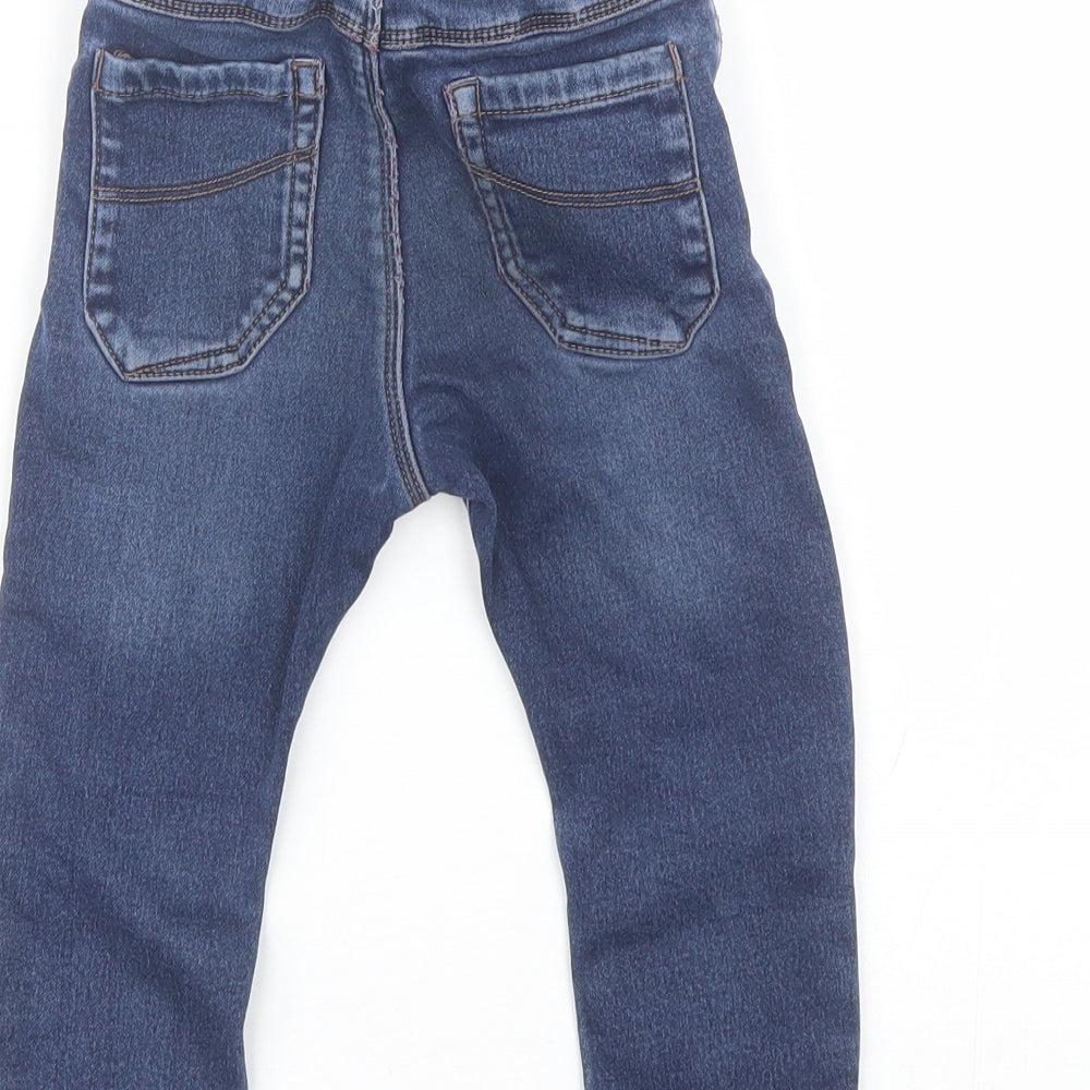 NEXT Baby Blue  Cotton Jogger Jeans Size 12-18 Months