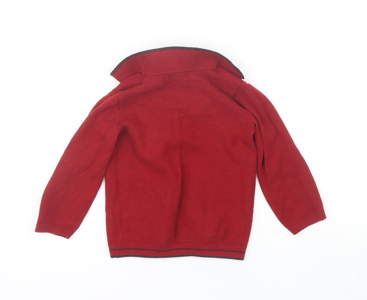 NEXT Baby Red  Cotton Pullover Jumper Size 18-24 Months