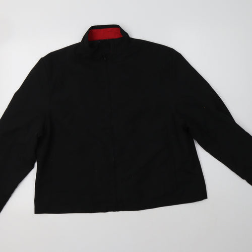 E-vie Womens Black   Jacket  Size 16