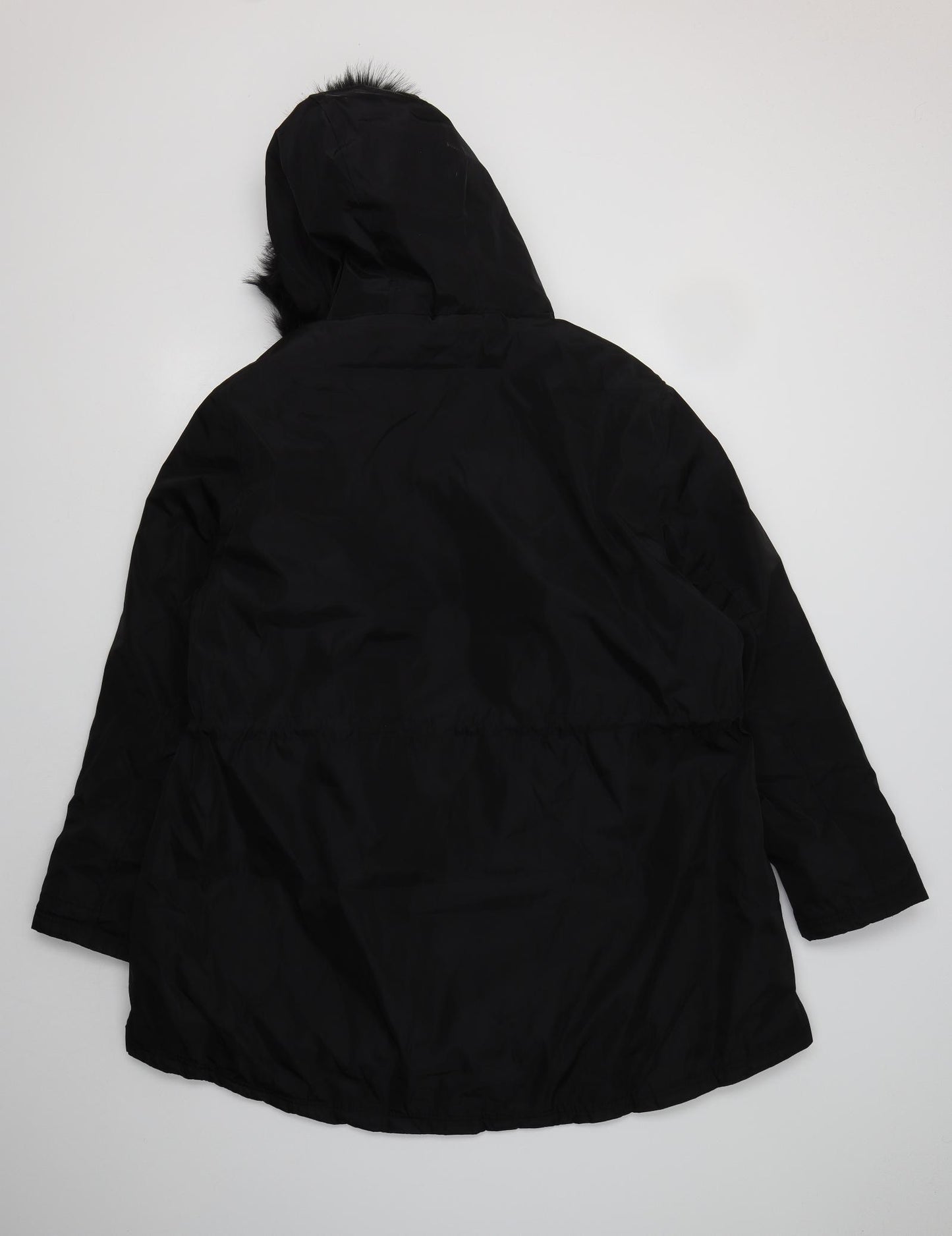Capsule Womens Black   Parka Jacket Size 22