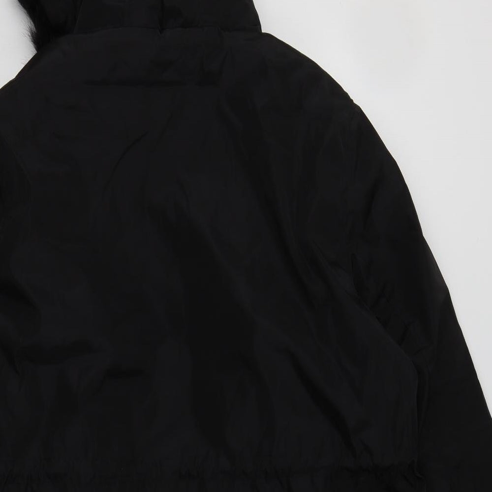 Capsule Womens Black   Parka Jacket Size 22