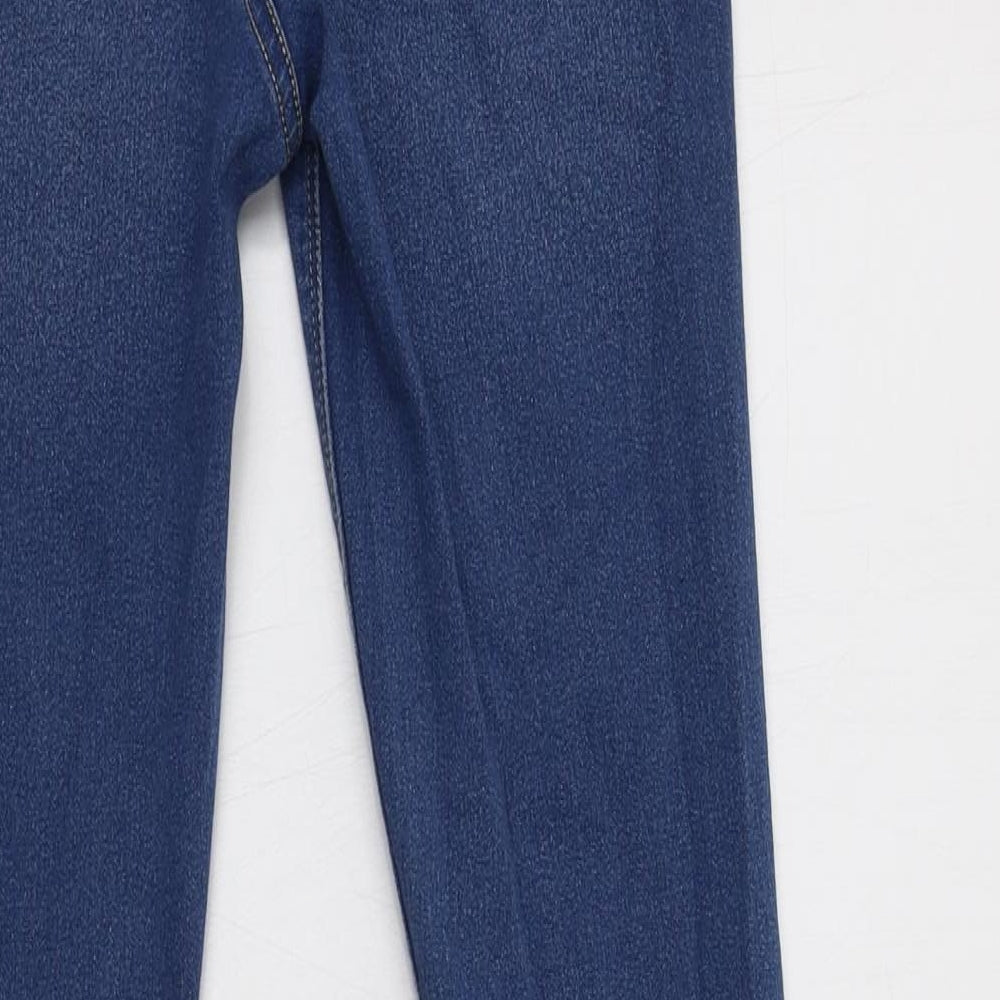 New Look Womens Blue  Cotton Jegging Jeans Size 12 L27 in Regular