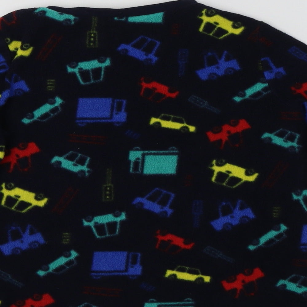 George Boys Blue Geometric Polyester  Pyjama Top Size 3-4 Years   - Car Print