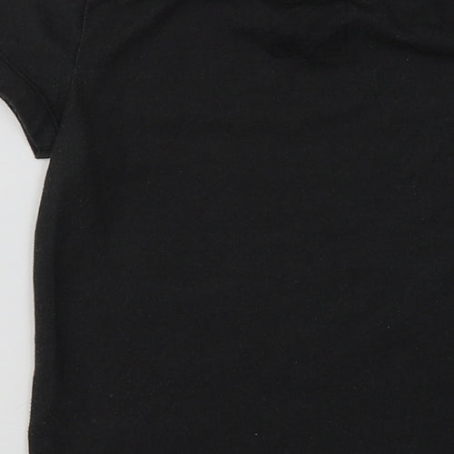 Matalan Boys Black Camouflage Polyester Basic T-Shirt Size 5 Years Crew Neck  - Your Rules