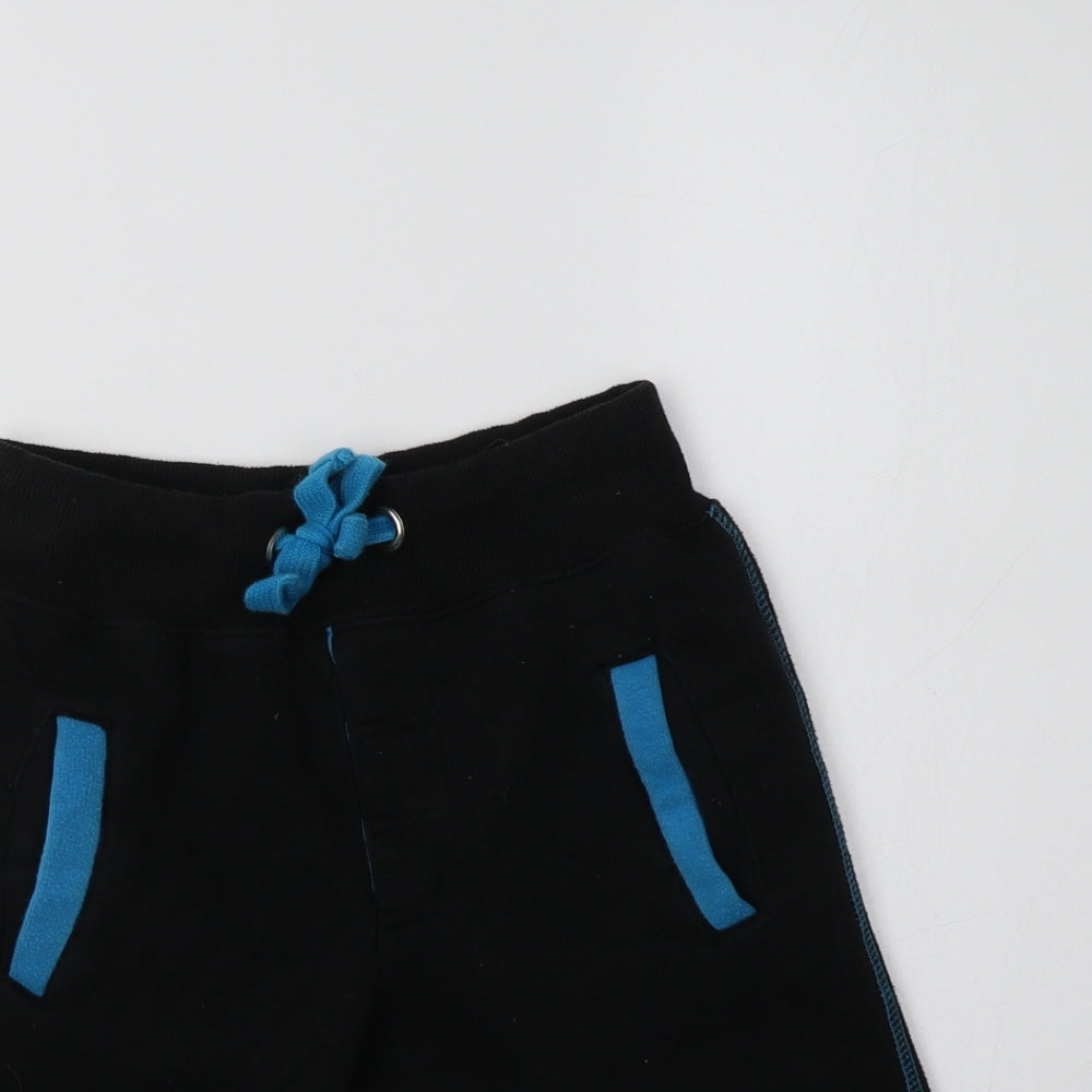 A2Z 4 Kids Boys Black  Polyester Sweat Shorts Size 9-10 Years  Regular