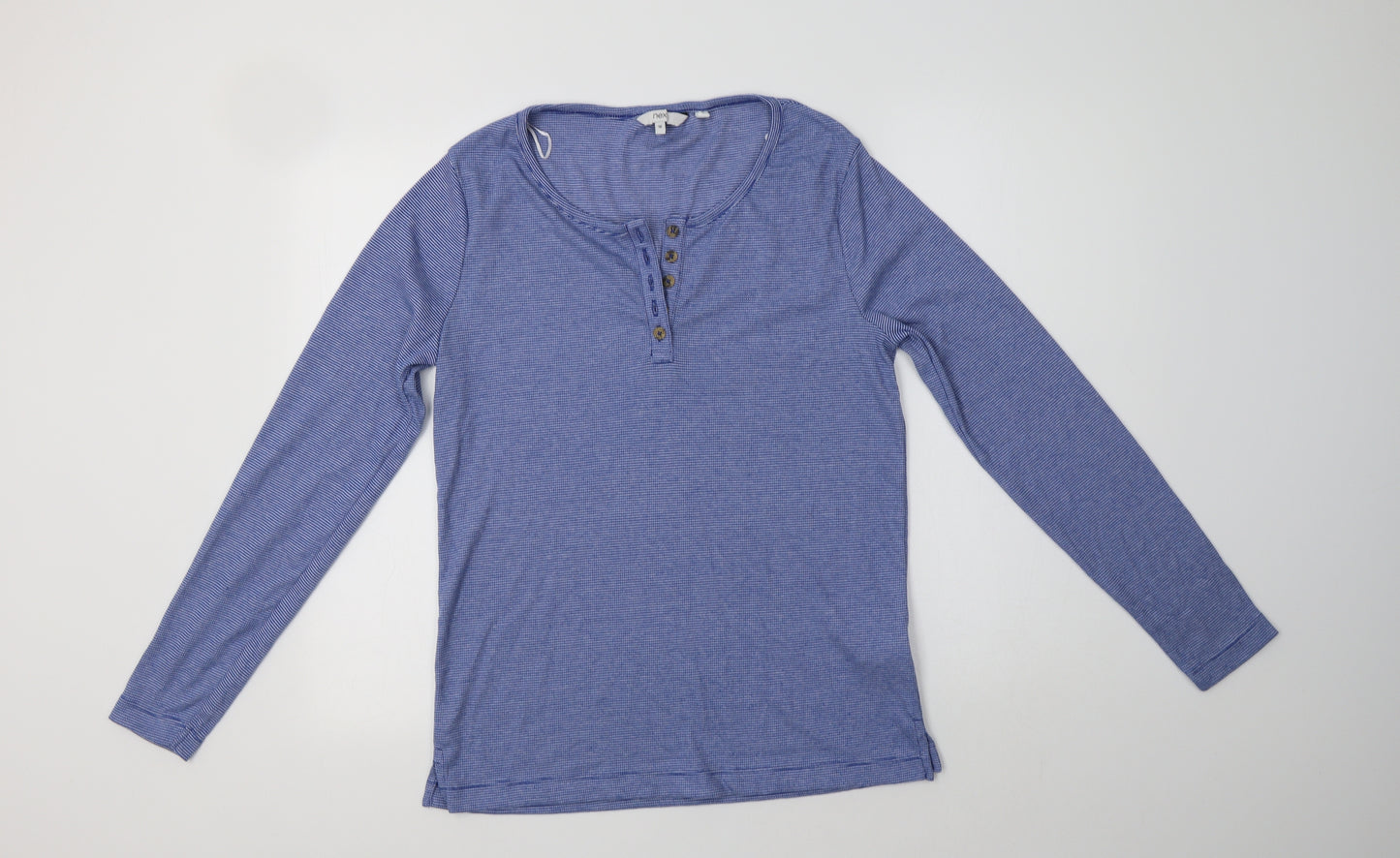NEXT Womens Blue  Polyester Top Pyjama Top Size 16