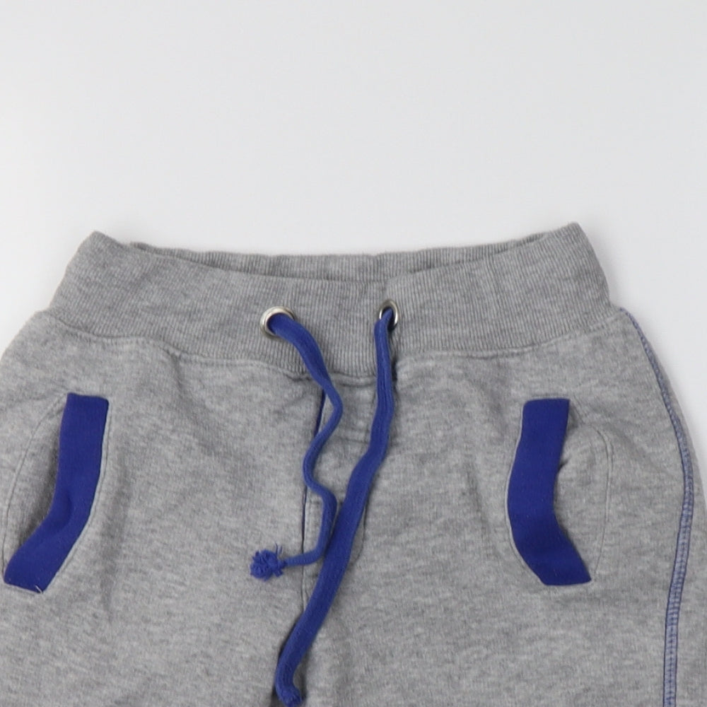 A2Z 4 Kids Boys Grey  Polyester Sweat Shorts Size 9-10 Years  Regular