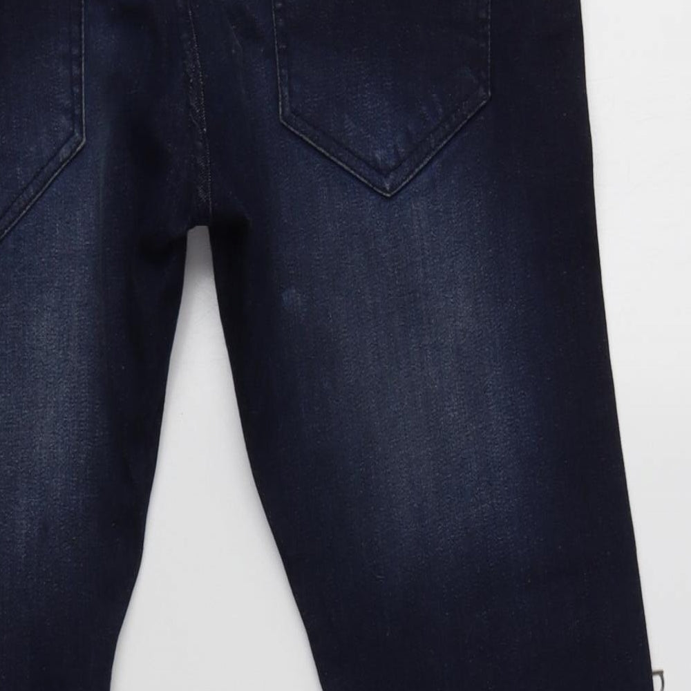 Loyalty & Faith Mens Blue  Cotton Straight Jeans Size 38 L29 in Regular