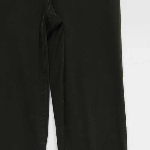 F&F Womens Green  Cotton Jegging Jeans Size 10 L30 in Regular